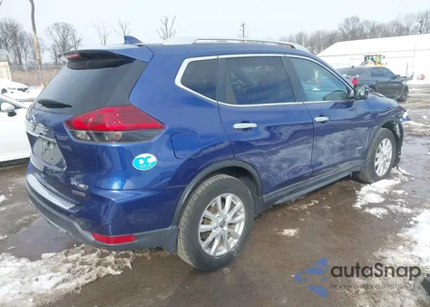 2019 Nissan Rogue Hybrid Sv z USA, uszkodzony, nr VIN 5N1ET2MV3KC715544
